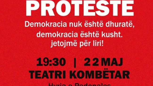 Aleanca për Mbrojtjen e Teatrit njofton protestë…