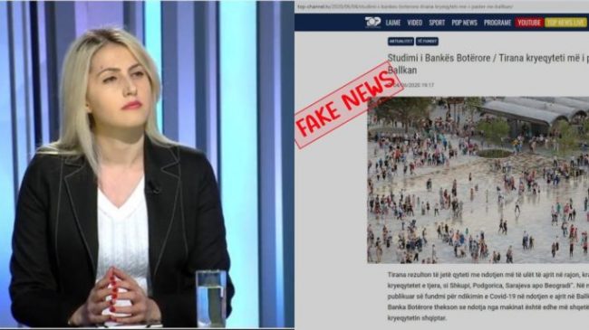 Ina Zhupa: Si u përhap “Fake News”-i…