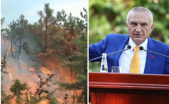 Zjarret në pyje ‘ndezin’ edhe Presidentin Meta:…