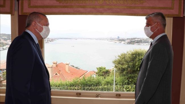Thaçi takohet me Erdoganin: Turqia partneri ynë…
