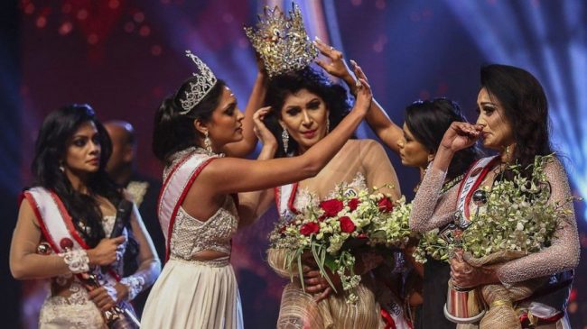 Miss Sri Lanka plagoset gjatë trazirave në…