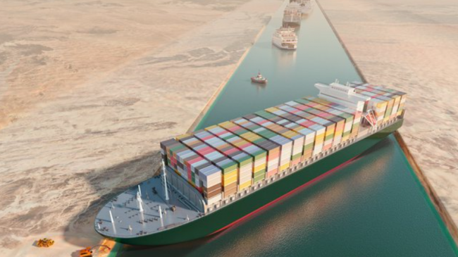 Bllokoi Kanalin e Suezit, Egjipti ndalon anijen…