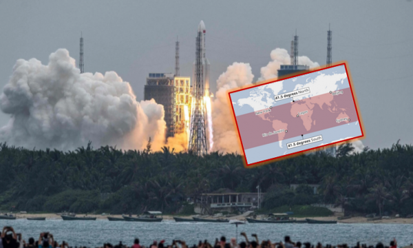 Publikohet video e parë nga raketa kineze…