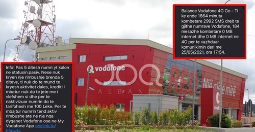Vodafone vijon ‘zhvatjen’ e shqiptarëve: Nëse s’bën…