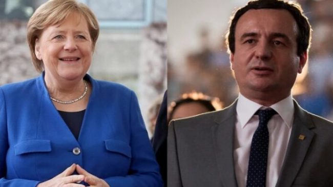 Merkel zhvillon sot një video-konferencë me kryeministrin…
