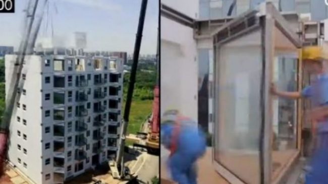 Vendosin tjetër rekord/ Kina ndërton një banesë…