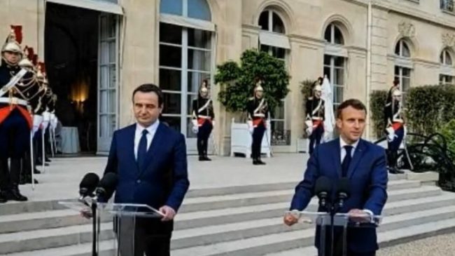 Kurti në Francë/ Macron: Kërkoj nga ju…