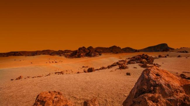 Pamje fantastike nga planeti Mars/ Mos i…