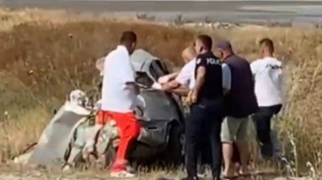 Pamje të rënda nga aksidenti në Levan-Vlorë,…