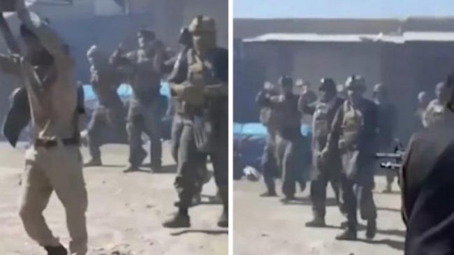VIDEO TRONDITËSE/ Talebanët ekzekutojnë 22 komando afgane