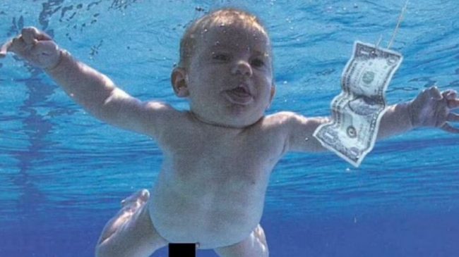 Bebja e kopertinës së albumit të Nirvana…