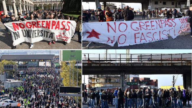 Punëtorët e porteve në Itali në grevë…