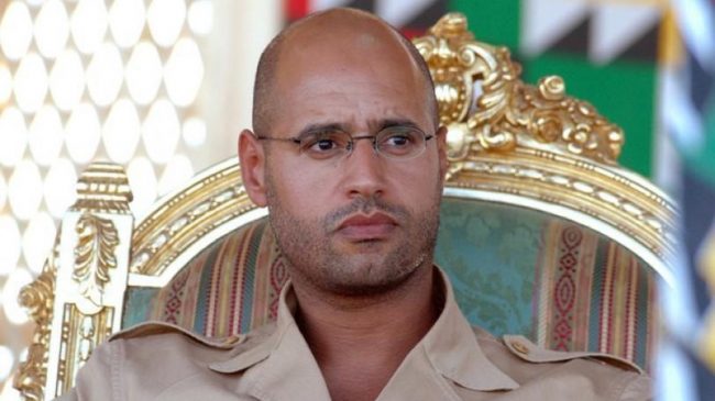 Djali i ish-diktatorit Gadafi shpall kandidaturën për…