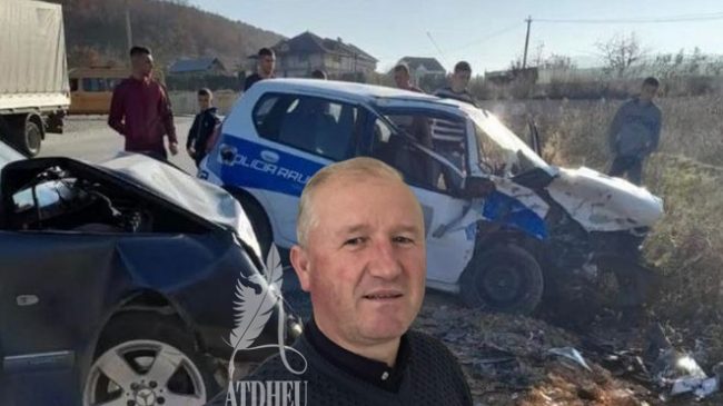 Bulqizë/ Makina e policisë përplaset me ‘Benz-in’,…
