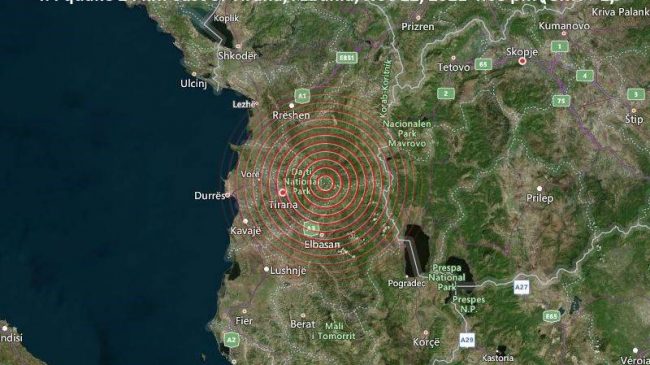 Tërmeti ‘shkund’ sërish Dibrën, epiqendra pranë Bulqizës