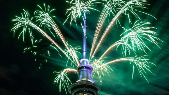 Spektakël fishekzjarresh, ‘troket’ viti 2022 në Zelandën…