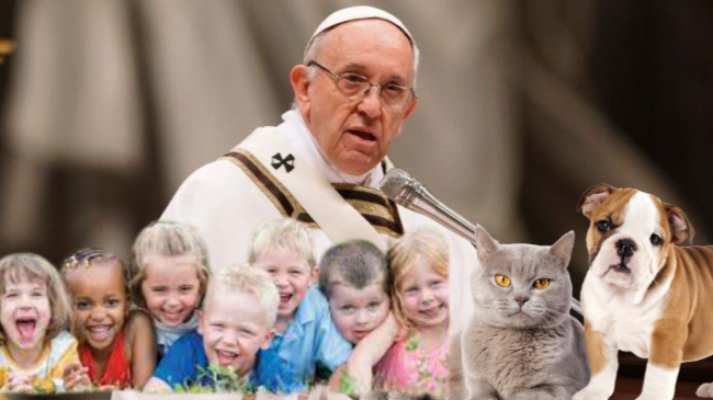 Papa Françesku: Bëni fëmijë në vend që…