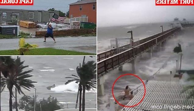 Banorët e Floridës e përballojnë uraganin Ian…
