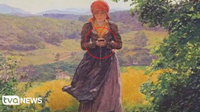 Piktura e vitit 1860 çmend njerëzimin/ Gruaja…