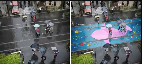 Kore, pikturat në rrugë shfaqen vetëm kur…