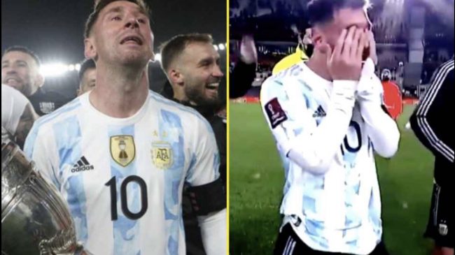 Messi shpërthen në lot, pasi Argjentina fitoi…