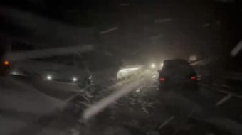 Rruga e Arbrit bllokohet nga bora, 300…