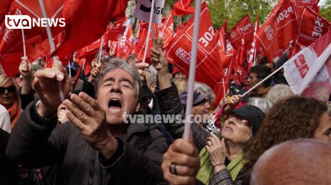 Protesta në Spanjë, pas deklaratës së kryeministrit&hellip;