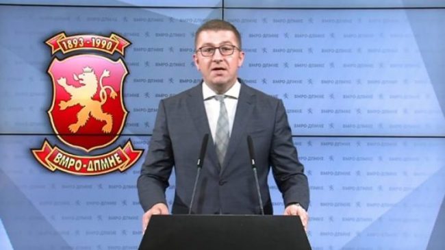 Mickoski: Qëllimi i lidershipit në Sofje nuk&hellip;