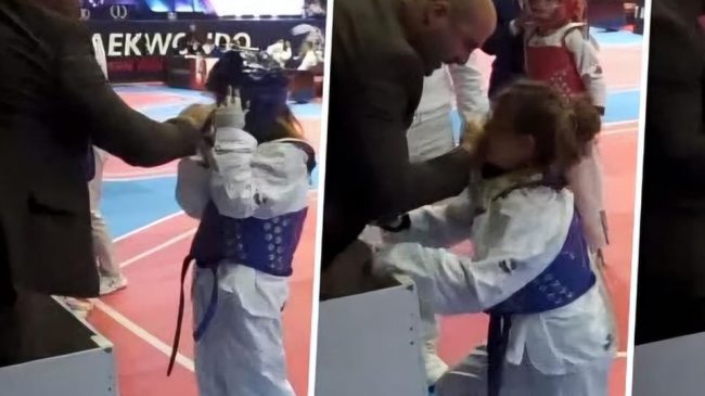 Trajneri qëllon me shpullë të bijën 8-vjeçare&hellip;
