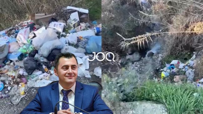 Elbasan, përroi grumbull mbeturinash e burim sëmundjesh&hellip;