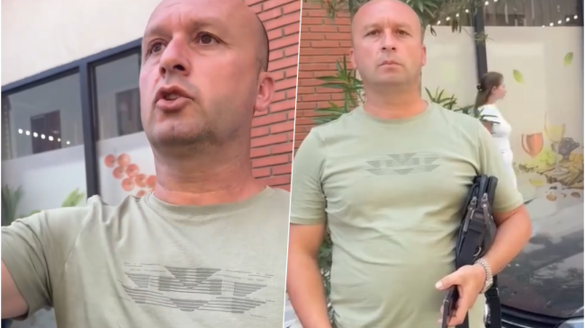 “Po më filmon mua?!”, polici i veshur&hellip;