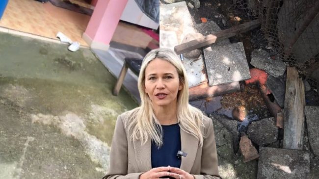 Ujërat e zeza i derdhen pranë shtëpisë,&hellip;