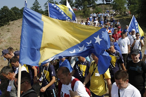 Marshi i Paqes për viktimat e Srebrenicës&hellip;