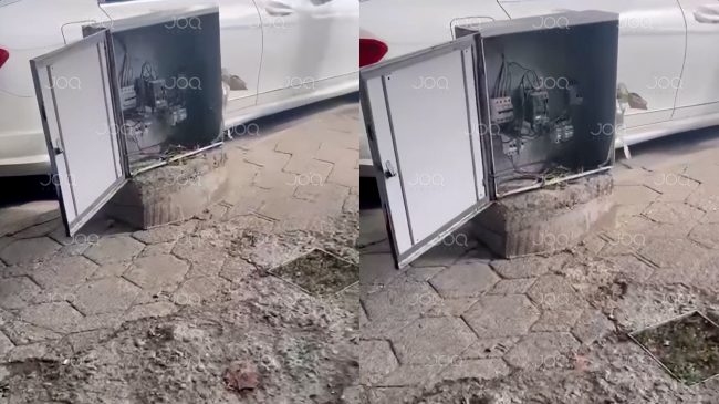 Kabina elektrike lihet e hapur pranë shkollës&hellip;