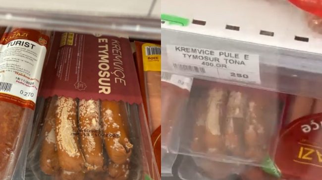 Kremviçe Kazazi e mykur në supermarketin Saraçi&hellip;