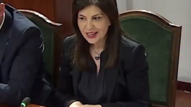 Jozefina Topalli ditën e parë në punë&hellip;