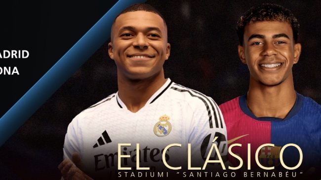 “El Clasico”, spektakli i madh i futbollit&hellip;