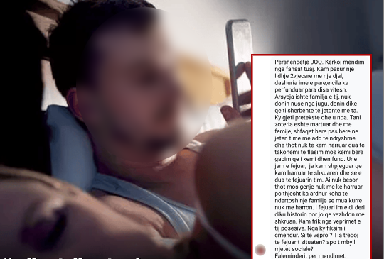 “Ish-i, tashmë i martuar dhe me fëmijë,&hellip;