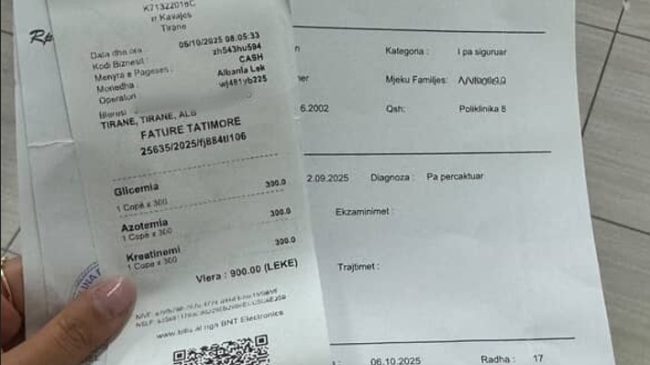Qytetarja denoncon qendrën shëndetësore nr.2: E siguruar,&hellip;