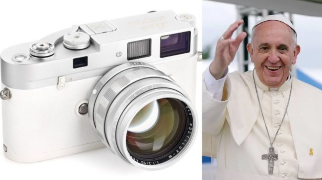Aparati fotografik i Papa Françeskut shitet për&hellip;