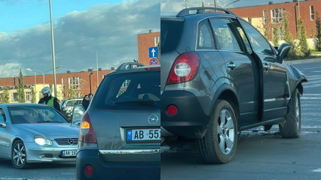 U fut me të kuqe, përplasen dy&hellip;