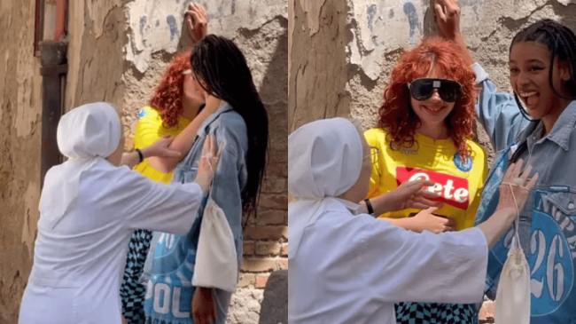 Murgesha ndërpret puthjen e dy modeleve: “Është&hellip;
