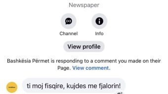 Portali i kryebashkiakes së Përmetit: Ti moj&hellip;