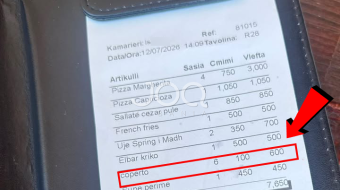 “Coperto” edhe në Ksamil, denoncohet restoranti: Më&hellip;