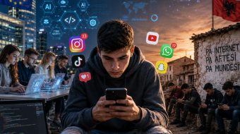 Gjithë ditën në telefon, por të rinjtë&hellip;