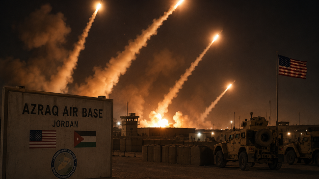 Sulm me raketa balistike në Jordani, Irani&hellip;