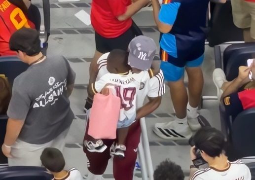 Pas fitores Yamal ngjitet për të festuar&hellip;