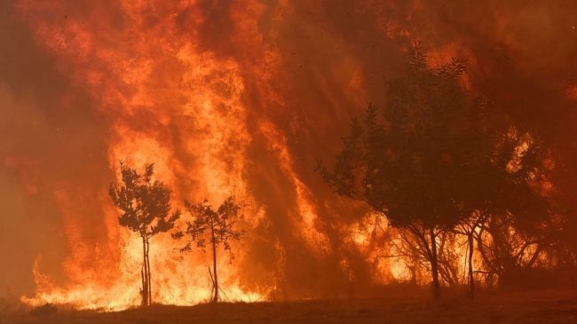 Zjarre masive në Spanjë dhe Francë, flakët&hellip;