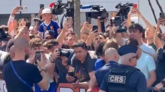 Franca në festë, Zidane pritet si hero&hellip;