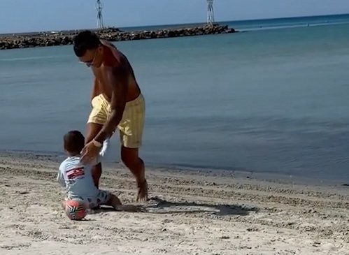Martínez luan “futboll” me djalin e tij&hellip;